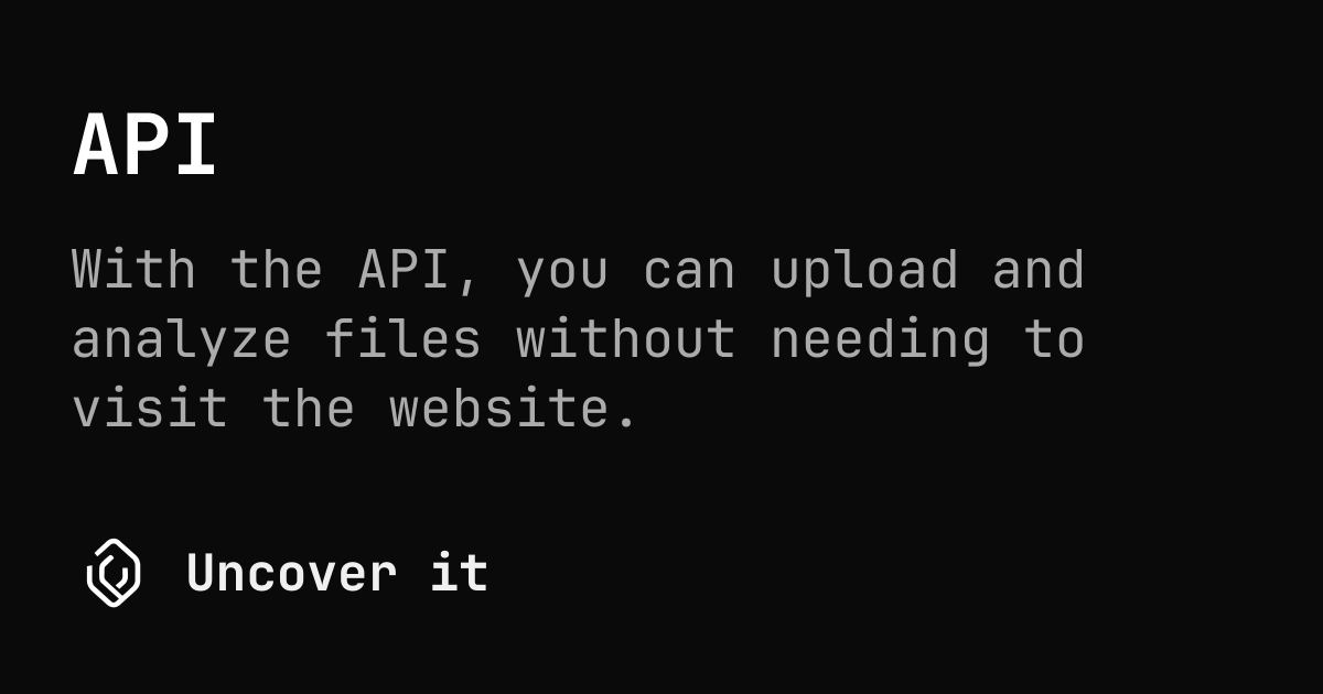 Api Image Without Letters Uncover it - API